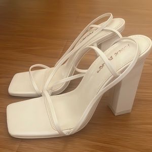 White heels